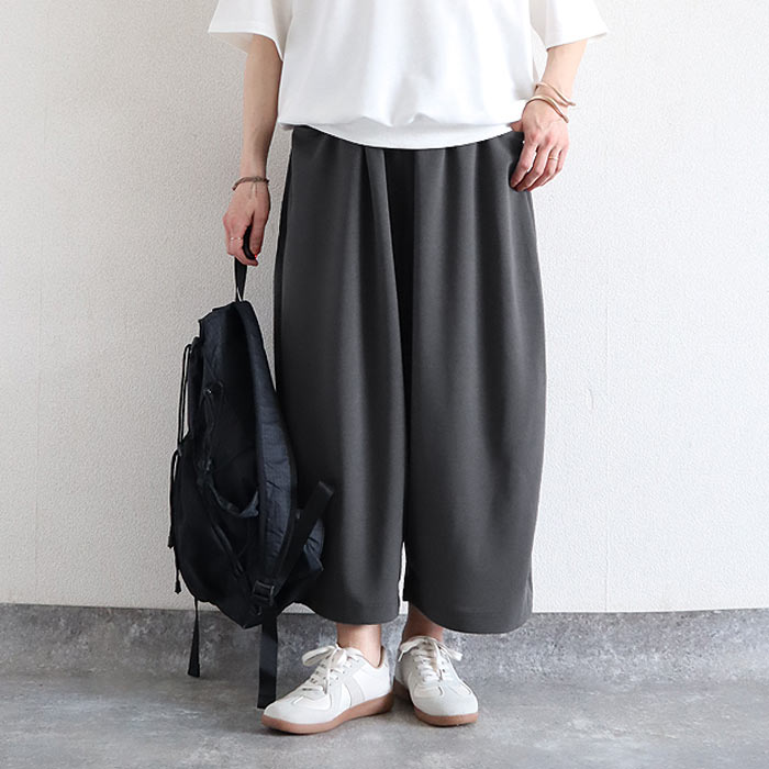 パンツ バレルパンツ カーブパンツ ワイドパンツ レディース 春 夏 秋 おしゃれ ボトムス ジョーゼット コットン 綿100 コーデュロイ ウエストゴム [郵3]^b427^ | uricca | 02