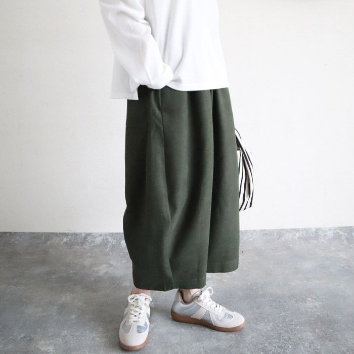 パンツ バレルパンツ ワイドパンツ レディース 春 夏 黒 白 おしゃれ ボトムス ウエストゴム コーデュロイ [郵3]^b427^ | uricca | 03