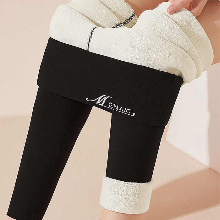 1690円 3点購入クーポンで！ 裏起毛 レギンス パンツ レディース 秋 冬 黒 おしゃれ かわいい 30代 40代 50代 ボア ボトムス 温活 極暖 [郵3]^b429^ | uricca | 01