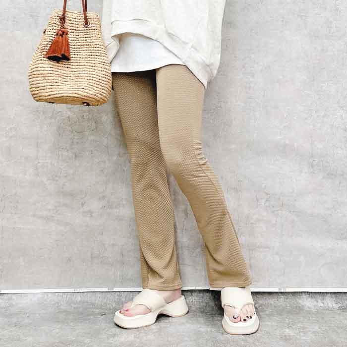 uricca パンツ レギンス レギパン レディース ボトムス 春 夏 黒