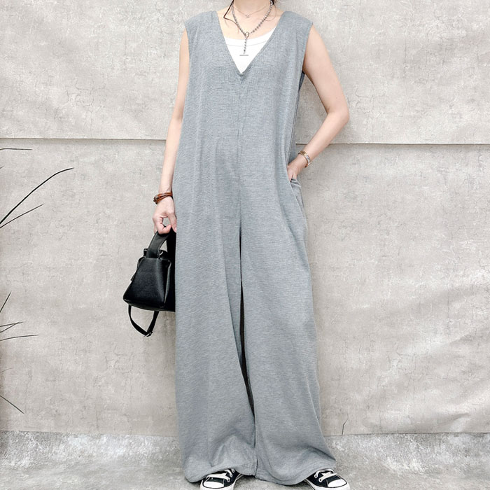 uricca 「1945円 3点購入クーポンで」 パンツ サロペット