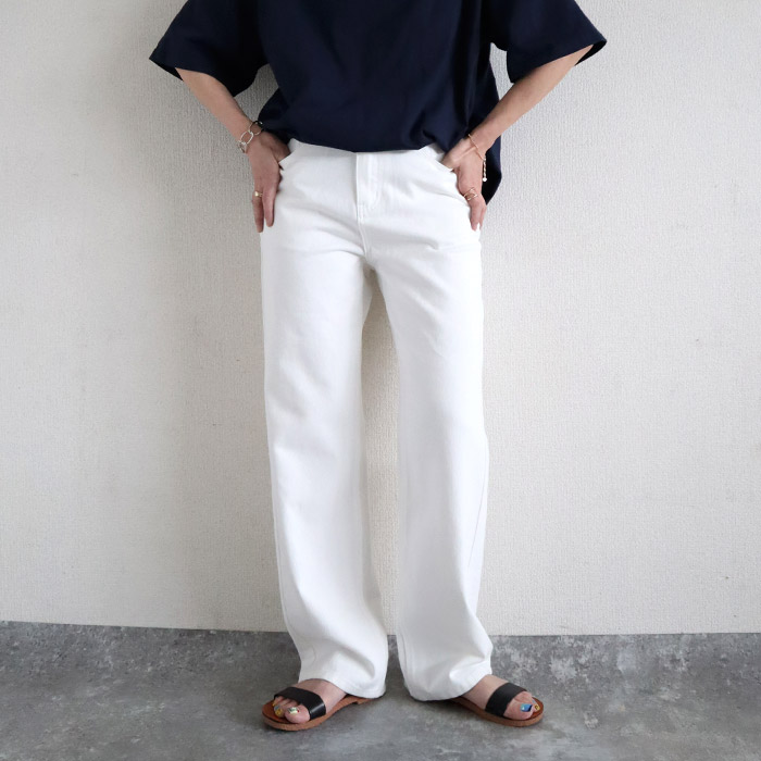 パンツ デニム バレルパンツ ワイドパンツ レディース 秋 冬 黒 おしゃれ かわいい 30代 40代 50代 ジーンズ ジーパン [郵3]^b473n^ | uricca | 08