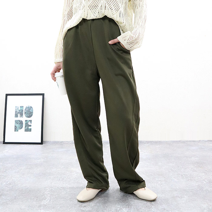 uricca パンツ バレルパンツ レディース 春 夏 黒 おしゃれ