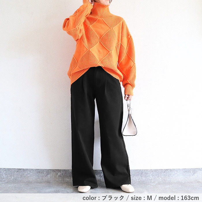 3141円 クーポンで！ パンツ レディース デニムパンツ ストレートパンツ 春 夏 白 黒 おしゃれ Gパン 体型カバー 脚長 タック入り カジュアル[郵3]^b490^ | uricca | 23