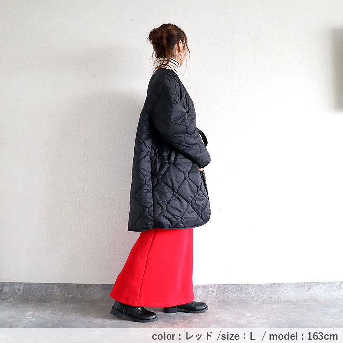 2392円 クーポンで！ スカート タイトスカート ロング レディース 秋 冬 黒 おしゃれ かわいい 30代 40代 50代 スウェット ナロー Iライン 極暖 [郵3]^b508^ | uricca | 23