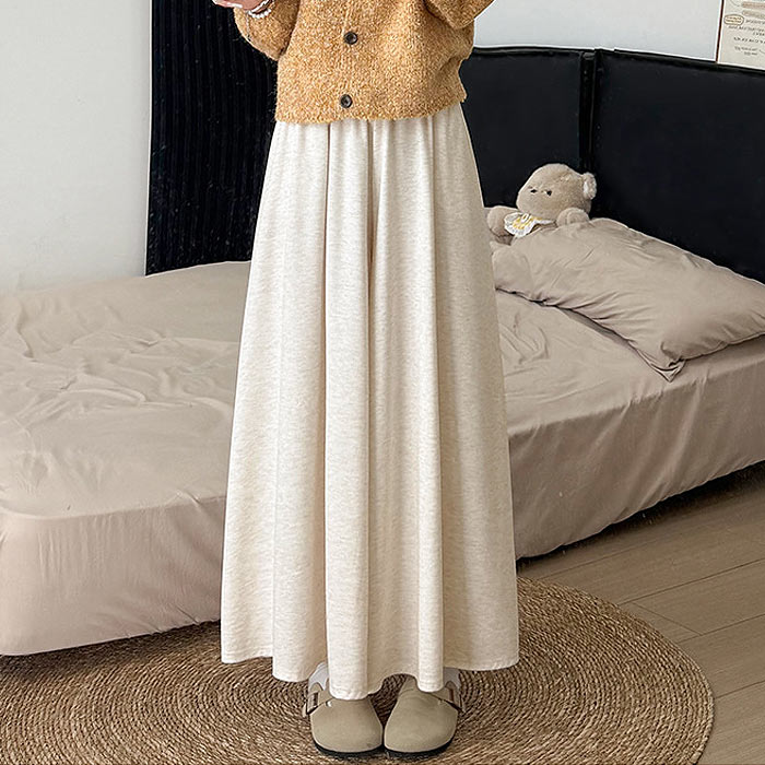 選べる丈 スカンツ レディース ボトムス パンツ ワイドパンツ ポケット付き きれいめ スウェット 低身長 高身長 春 [郵3]^b514^ | uricca | 10