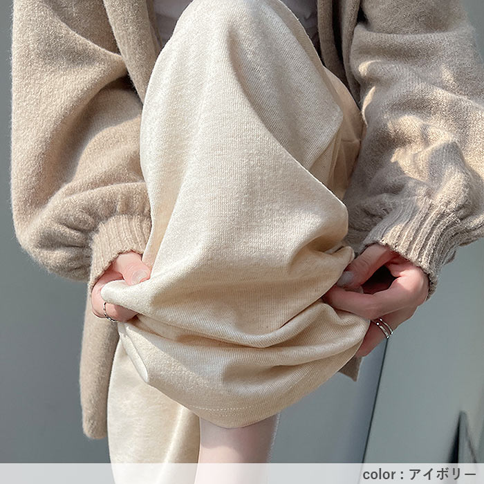 1791円 クーポンで！ ボトムス レディース ワイドパンツ 裏起毛 スウェット 春 秋 冬 黒 白 おしゃれ 無地 あったか ゆったり 楽ちん [郵3]^b515^爆買 | uricca | 31