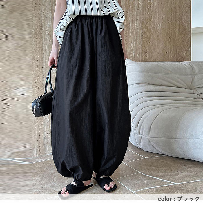 マニッシュパンツ レディース パンツ ボトムス ワイド 体系カバー ゆったり 春 夏 黒 白 おしゃれ^b527^ | uricca | 13