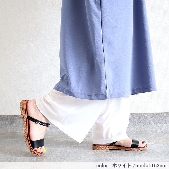 1752円 クーポンで！ ボトムス レディース ペチパンツ シースルー 夏 白 黒 おしゃれ レイヤード 重ね着 薄手 涼しい きれいめ ^b539^ | uricca | 10
