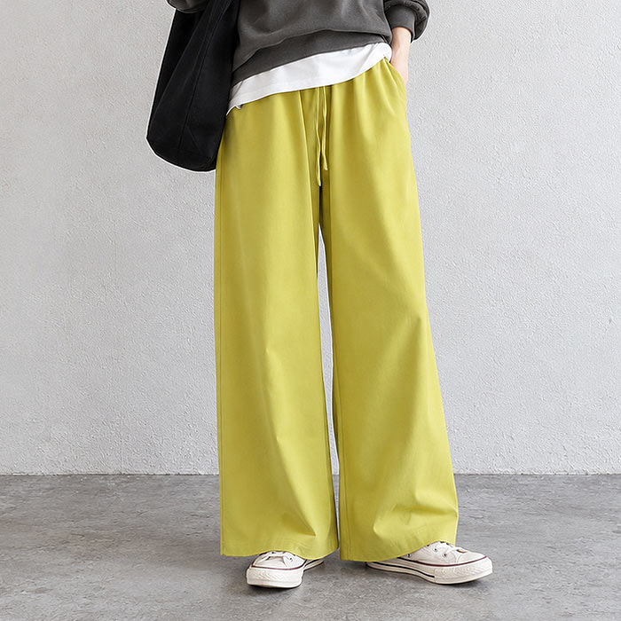 【タイムセール】 ワイドパンツ パンツ レディース ストレッチ 美脚 脚長 体型カバー 黒 白 おしゃれ 夏 接触冷感 UPF50+ 紫外線対策 UVカット ボトムス ^b542^ | uricca | 05