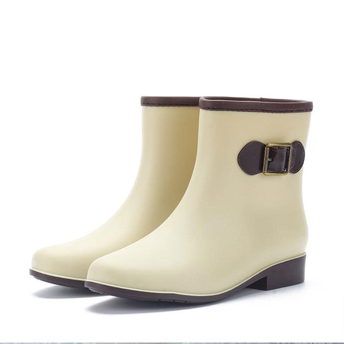 レインブーツ レディース レインシューズ ショート ブラック 長靴 雨 雨具 雨晴兼用 レイングッズ 秋 (送料無料) ^bm1155^ | uricca | 02