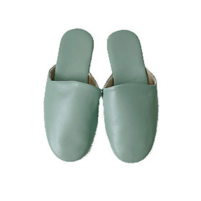 ルームシューズ メンズ スリッパ レディース サンダル 革 レザー 合皮  男女兼用 秋 (送料無料)[郵3]^bm1164^ | uricca | 03