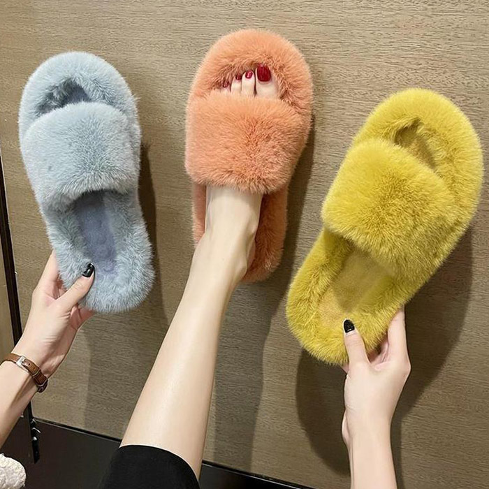 ルームシューズ ふわふわ スリッパ レディース フェイク ファー ムートン風 おしゃれ あったか 春 秋 冬 冷え防止 室内 ^bm1175^[郵3] | uricca | 16