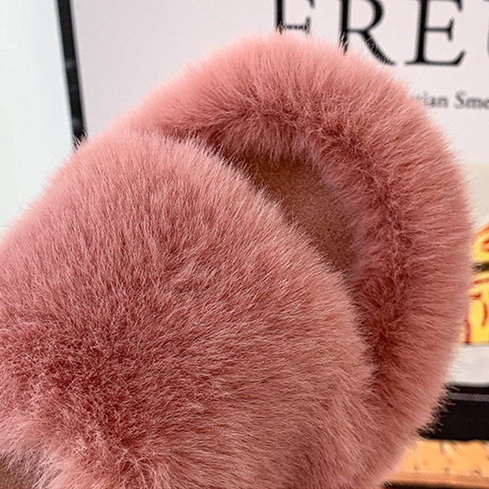 ルームシューズ ふわふわ スリッパ レディース フェイク ファー ムートン風 おしゃれ あったか 春 秋 冬 冷え防止 室内 ^bm1175^[郵3] | uricca | 12