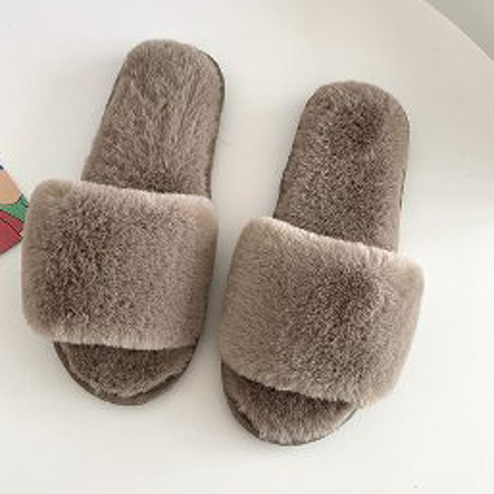 ルームシューズ ふわふわ スリッパ レディース フェイク ファー ムートン風 おしゃれ あったか 冬 冷え防止 ^bm1178^[郵3] | uricca | 06