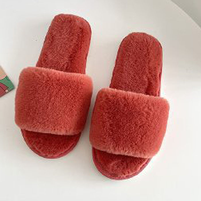 ルームシューズ ふわふわ スリッパ レディース フェイク ファー ムートン風 おしゃれ あったか 冬 冷え防止 ^bm1178^[郵3] | uricca | 11