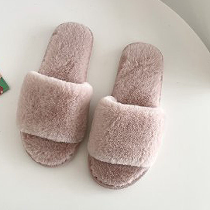 ルームシューズ ふわふわ スリッパ レディース フェイク ファー ムートン風 おしゃれ あったか 冬 冷え防止 ^bm1178^[郵3] | uricca | 10