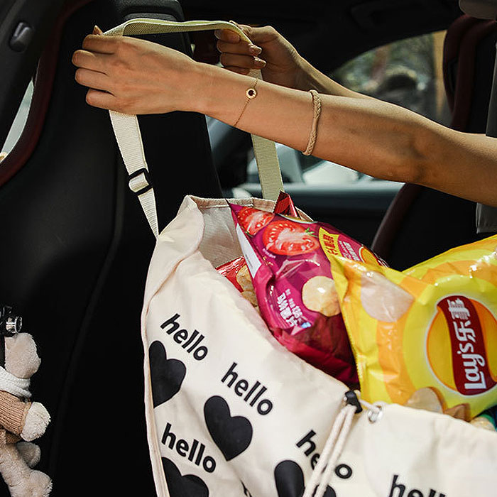 ストレージバッグ ハンモックバッグ 軽量 折り畳み 大容量 トートバッグ 買い物 カゴ アウトドア コンテナ バスケット 収納[郵3]^bm1320^ | uricca | 13