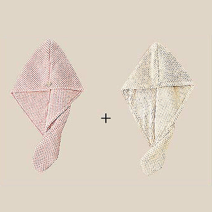 ヘアドライタオル 2枚セット タオル 髪 ヘアターバン ドライヤー 吸水 速乾 ヘアタオル ヘアドライキャップ 厚手 新生活[郵3]^bm1353^セール sale | uricca | 03