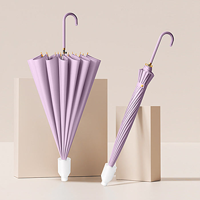 傘 カバー付き 雨晴兼用傘 日傘 レディース 長傘 伸縮 男女兼用 かさ 傘 梅雨 対策 自動式 防水 無地 大きめ UVカット 軽量 レイン^bm1374^ | uricca | 05