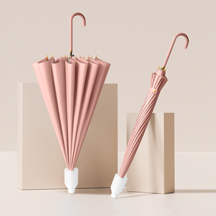 傘 カバー付き 雨晴兼用傘 日傘 レディース 長傘 伸縮 男女兼用 かさ 傘 梅雨 対策 自動式 防水 無地 大きめ UVカット 軽量 レイン^bm1374^ | uricca | 01