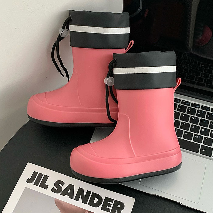 キッズ レインシューズ レインブーツ レディース 長靴 雨具 子供 男の子 女の子 男女兼用 完全防水 防滑 軽量^bm1403^ | uricca | 03