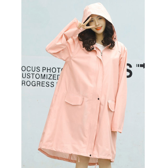 レインコート 男女兼用 収納袋付き ポンチョ ジッパー 完全防水 バイク 自転車 雨具 カッパ レディース メンズ[郵3]^bm1462^ | uricca | 07