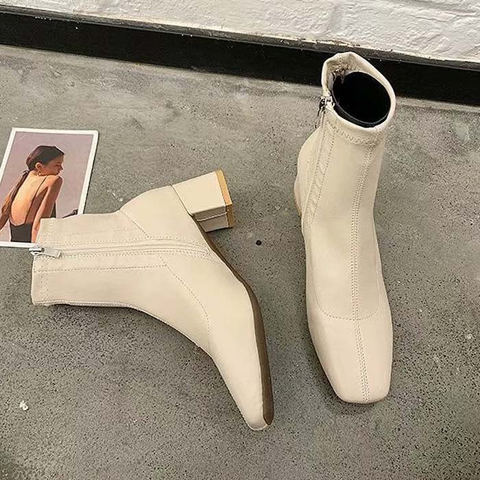 2241円 クーポンで！ ショートブーツ ブーツ レディース 黒 秋 冬 おしゃれ かわいい 30代 40代 50代 スウェード スエード レザー調 シューズ ^bo-718^ | uricca | 15