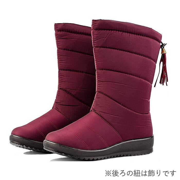 スノーブーツ スノーシューズ レディース 秋 冬 黒 おしゃれ ブーツ ミドルブーツ 防寒ブーツ あったか 靴 極暖 (送料無料)^bo-856^ | uricca | 13