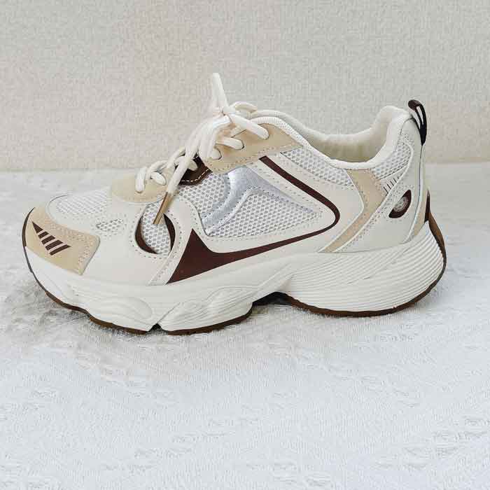 スニーカー 厚底 レディース シューズ 秋 冬 黒 おしゃれ かわいい 30代 40代 50代 大きいサイズ ダッドシューズ 軽量 ^bo-935^ | uricca | 02