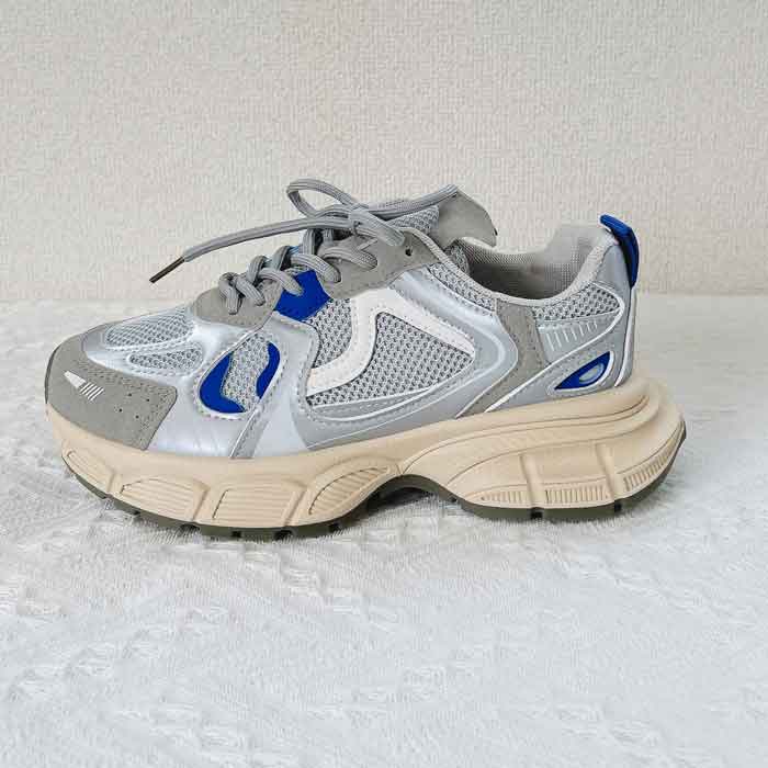 スニーカー 厚底 レディース シューズ 秋 冬 黒 おしゃれ かわいい 30代 40代 50代 大きいサイズ ダッドシューズ 軽量 ^bo-935^ | uricca | 05