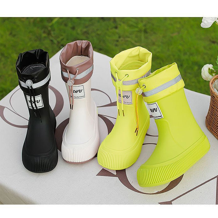 レインブーツ ブーツ レディース 秋 冬 おしゃれ かわいい 30代 40代 50代 雨具 完全防水 アウトドア 防滑 長靴 防水靴 軽量 ^bo-945^ | uricca | 14