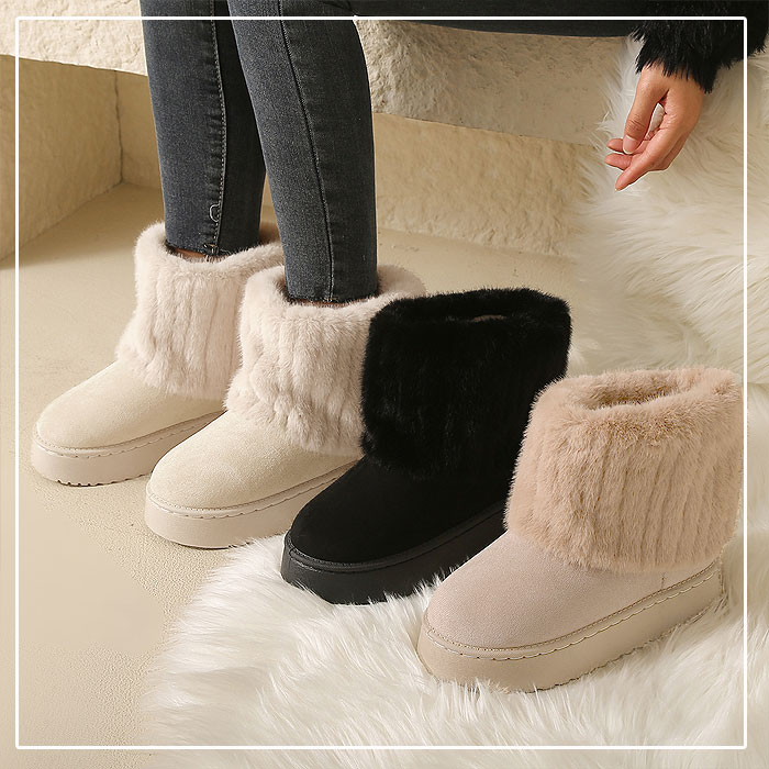 uricca（ウリッカ） 1992円 クーポンで！ ムートンブーツ 厚底