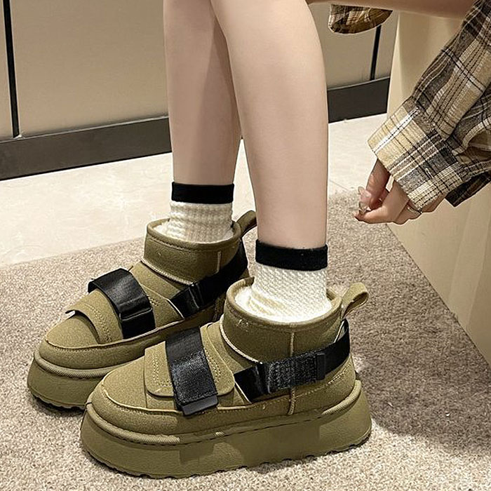 1995円 クーポンで！ ムートンブーツ 厚底 レディース シューズ 秋 冬 おしゃれ かわいい 30代 40代 50代 靴 ショートブーツ ボア 防寒 極暖 ^bo-949^ | uricca | 03