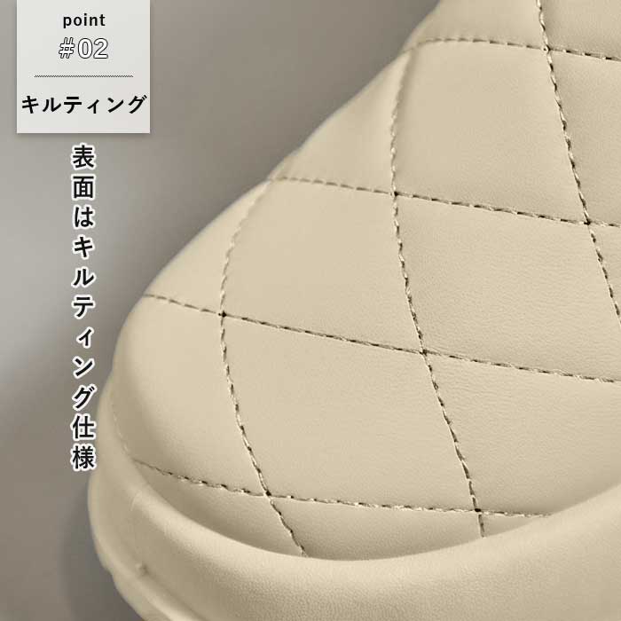 靴 レディース シューズ キルティングブーツ スノーブーツ 冬 黒 白 おしゃれ 裏起毛 ハイカット あったか 保温 韓国風 カジュアル^bo-963^ | uricca | 05