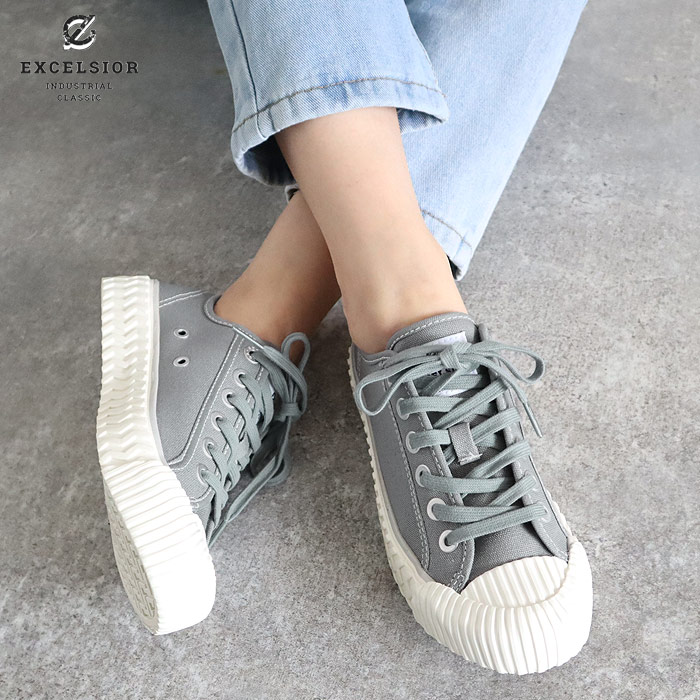 エクセルシオール スニーカー レディース シューズ メンズ 韓国 靴 ローカット ホワイト ブラック EXCELSIOR BOLT LO ^M6017CV【exc001】^ | uricca | 05