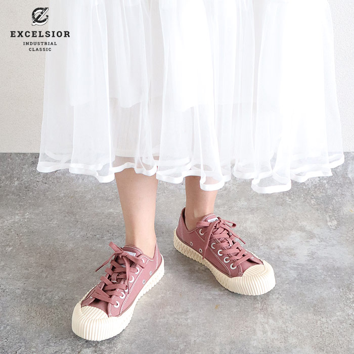 エクセルシオール スニーカー レディース シューズ メンズ 韓国 靴 ローカット ホワイト ブラック EXCELSIOR BOLT LO ^M6017CV【exc001】^ | uricca | 09