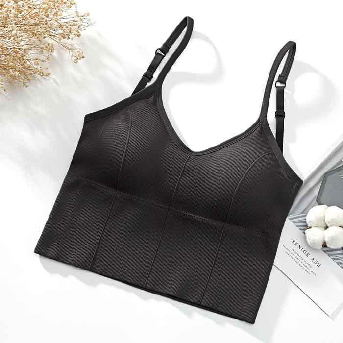 990円 2点購入クーポンで！ キャミソール キャミ レディース カップ付き ノンワイヤー ブラトップ インナー タンクトップ 下着 [郵1]^i012^ | uricca | 01