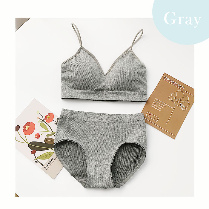 ブラショーツ セット インナー ブラトップ ナイトブラ 上下セット 下着 [定形外100]^i020^ | uricca | 04