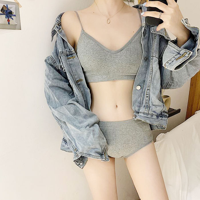 ブラショーツ セット インナー ブラトップ ナイトブラ 上下セット 下着 [定形外100]^i020^ | uricca | 05