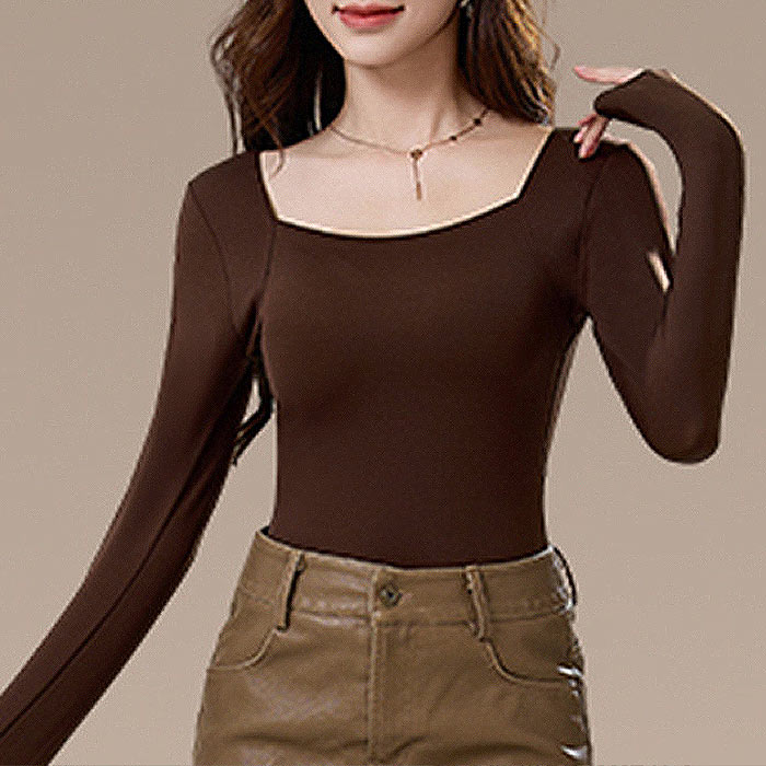 1251円 クーポンで！ あったか インナー レディース カップ付き ノンワイヤー トップス 秋 冬 黒 長袖 保温 極暖 下着 冷え防止 寒さ対策 [郵3]^i047^ | uricca | 03