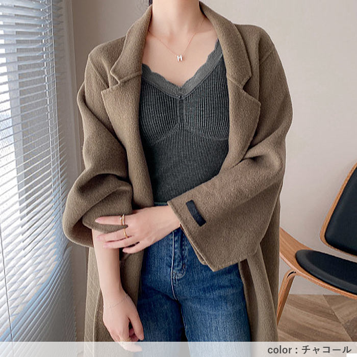 1251円 クーポンで！ あったか インナー 裏起毛 トップス カップ付き ノンワイヤー レディース タンクトップ 秋 冬 黒 Vネック 保温 防寒 極暖 [郵3]^i050^ | uricca | 11