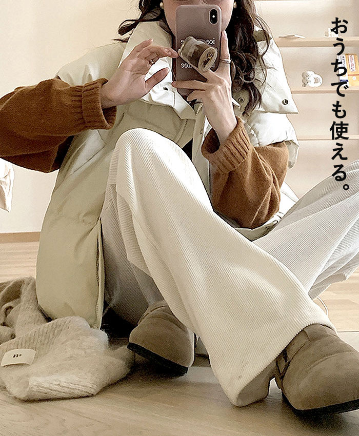 uricca（ウリッカ） ダウンベスト 中綿ベスト ライトアウター 厚手