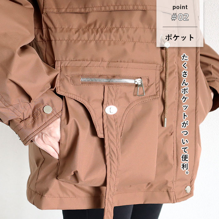 アウター レディース ジャケット コート 秋 冬 白 黒 裏起毛 フード付き パーカージャケット あったか 大きめファー きれいめ かわいい 極暖 ^jk222^ | uricca | 06