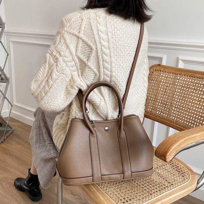 ショルダーバッグ ハンドバッグ 2way レディース 斜めがけ トートバッグ かばん 通勤 ビジネス 通学 大容量 黒 白 ^ka-190^ | uricca | 11