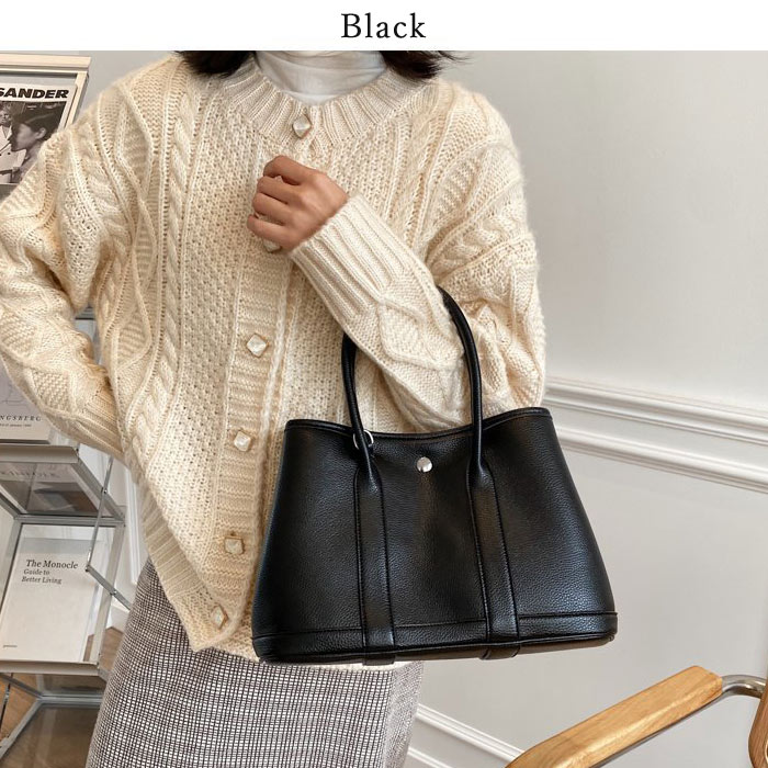 ショルダーバッグ ハンドバッグ 2way レディース 斜めがけ トートバッグ かばん 通勤 ビジネス 通学 大容量 黒 白 ^ka-190^ | uricca | 08