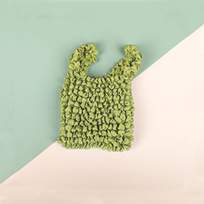 エコバッグ トートバッグ レディース 黒 大容量 軽い 軽量 おしゃれ 伸縮 マイバッグ プリーツ [定形外1]^ka-197^ | uricca | 06