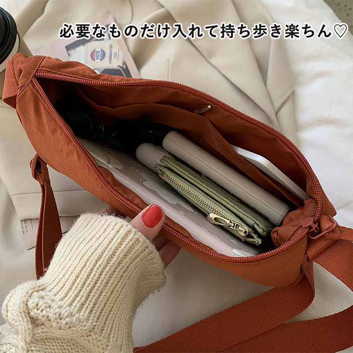 ボディバッグ レディース バッグ ウエストポーチ 斜め掛け ユニセックス 男女兼用 クロスボディ 軽量 [郵2]^ka-199^ | uricca | 04