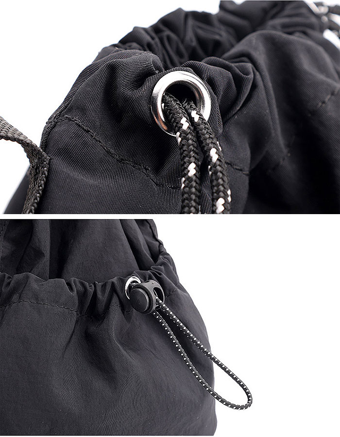 ショルダーバッグ レディース 黒 おしゃれ 鞄 ミニショルダー 肩掛け 斜め掛け 巾着ショルダー 巾着バッグ [郵1.5]^ka-204^ | uricca | 10