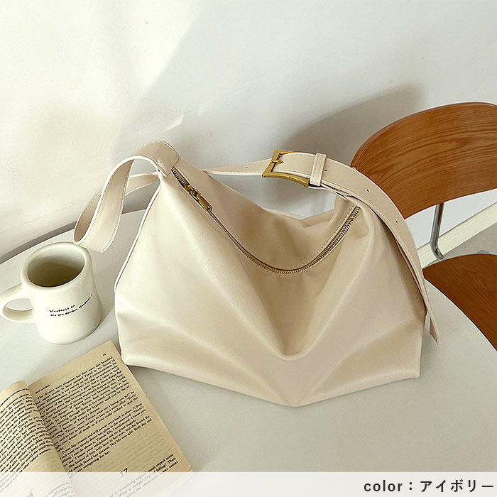 1995円 クーポンで！ バッグショルダー バッグ レディース 大容量 カバン 肩紐調整可能 鞄 おしゃれ 春 夏 黒 おしゃれ 無地 大きいサイズ ^ka-206^ | uricca | 19